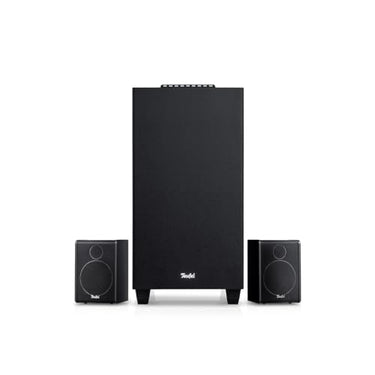 Teufel CONSONO 25 Concept 2.1 Soundsystem, Komplettsystem Heimkino mit integriertem AV-Receiver & Bluetooth, Dolby Audio, USB-C-Soundkartenfunktion, HDMI ARC CEC für Games, Filmton und Musik im Sale